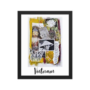 Framed Poster: "Vietnam"