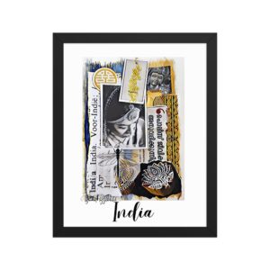 Framed Poster: "India"