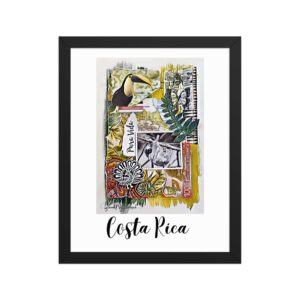 Framed Poster: "Costa Rica"