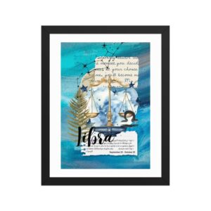 Framed Poster: "Libra"