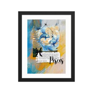 Framed Poster: "Pisces"
