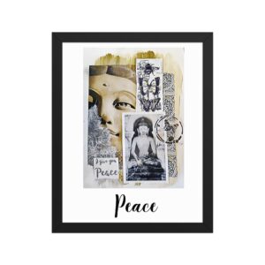 Framed Poster: "Peace"