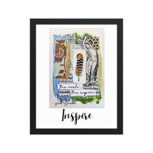 Framed Poster: "Inspire"