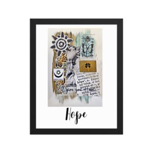 Framed Poster: "Hope"