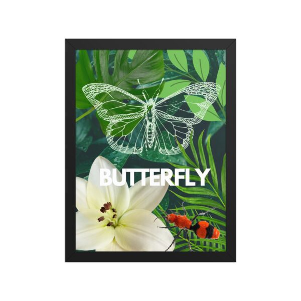 Framed Poster: "Butterfly" - Image 2