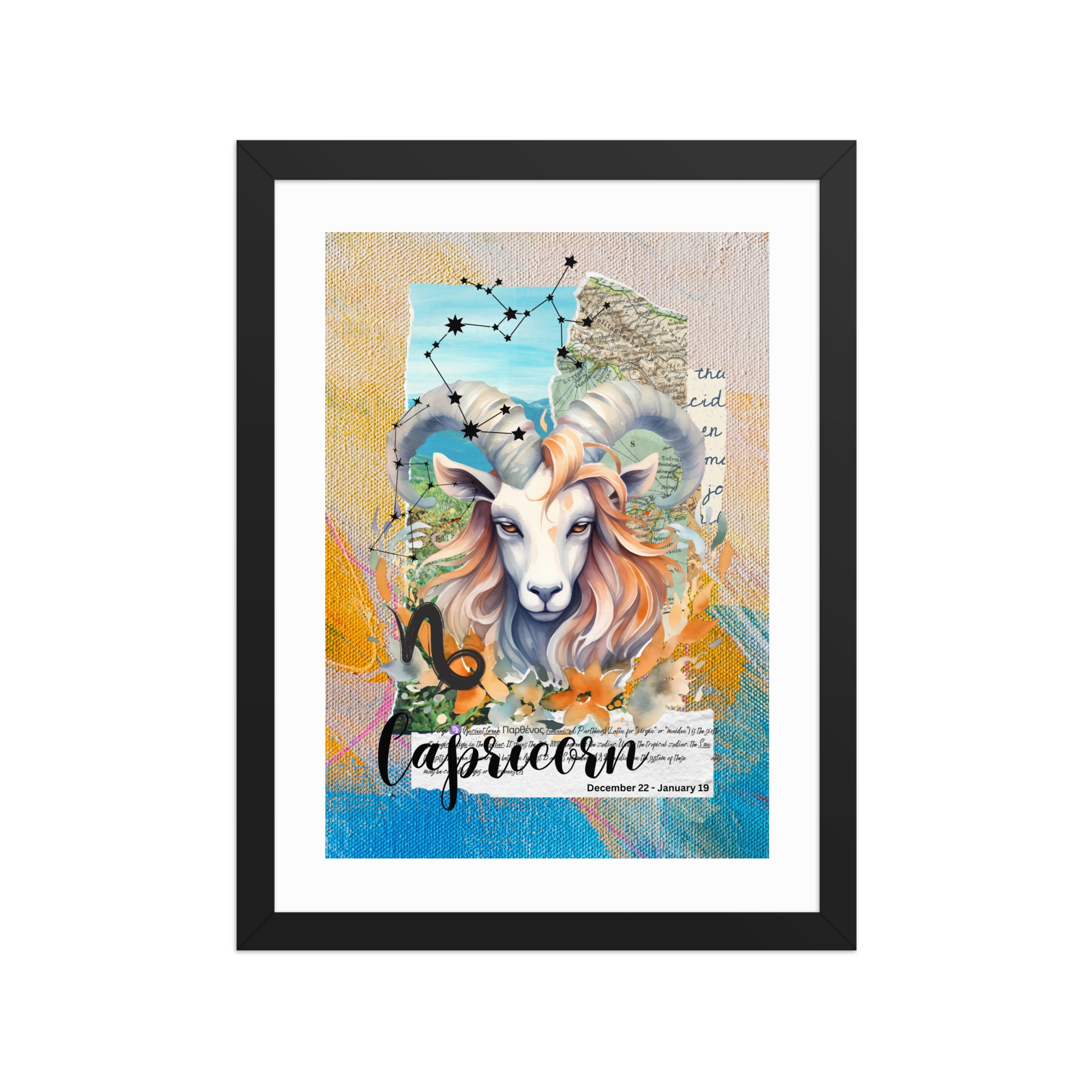Framed Poster: "Capricorn" - Image 2