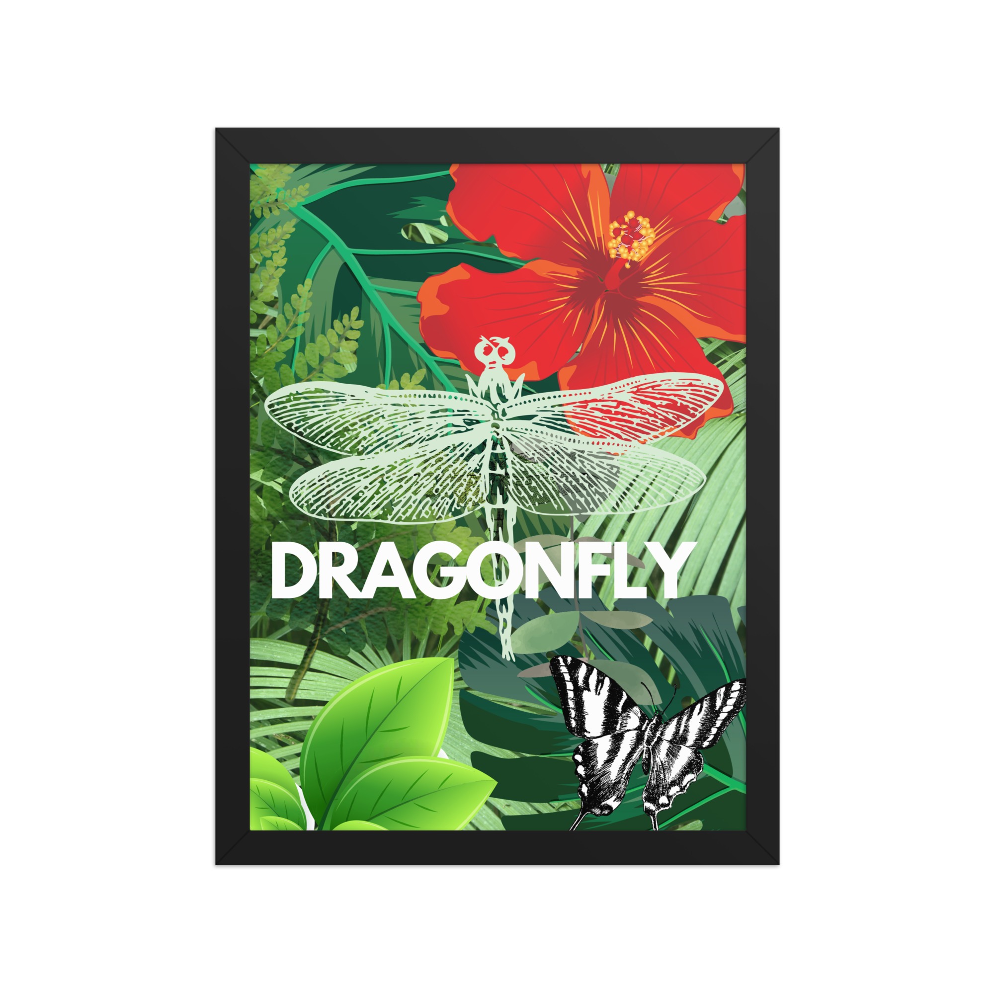 Framed Poster: "Dragonfly" - Image 2