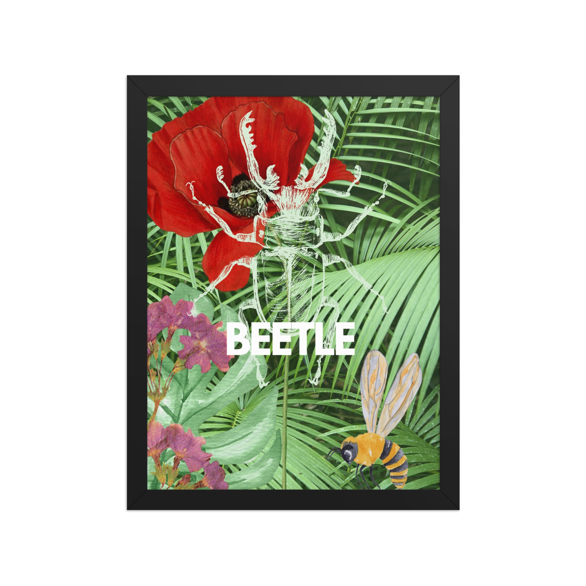 Framed Poster: "Beetle" - Image 2