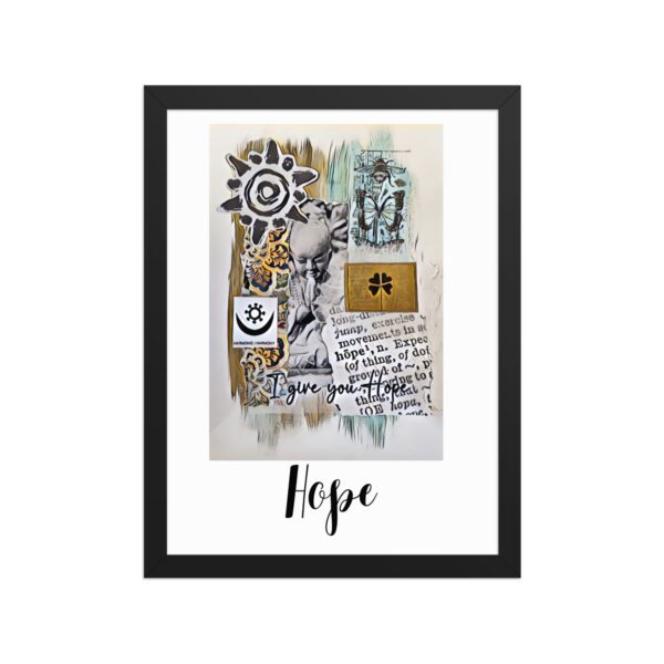 Framed Poster: "Hope" - Image 2