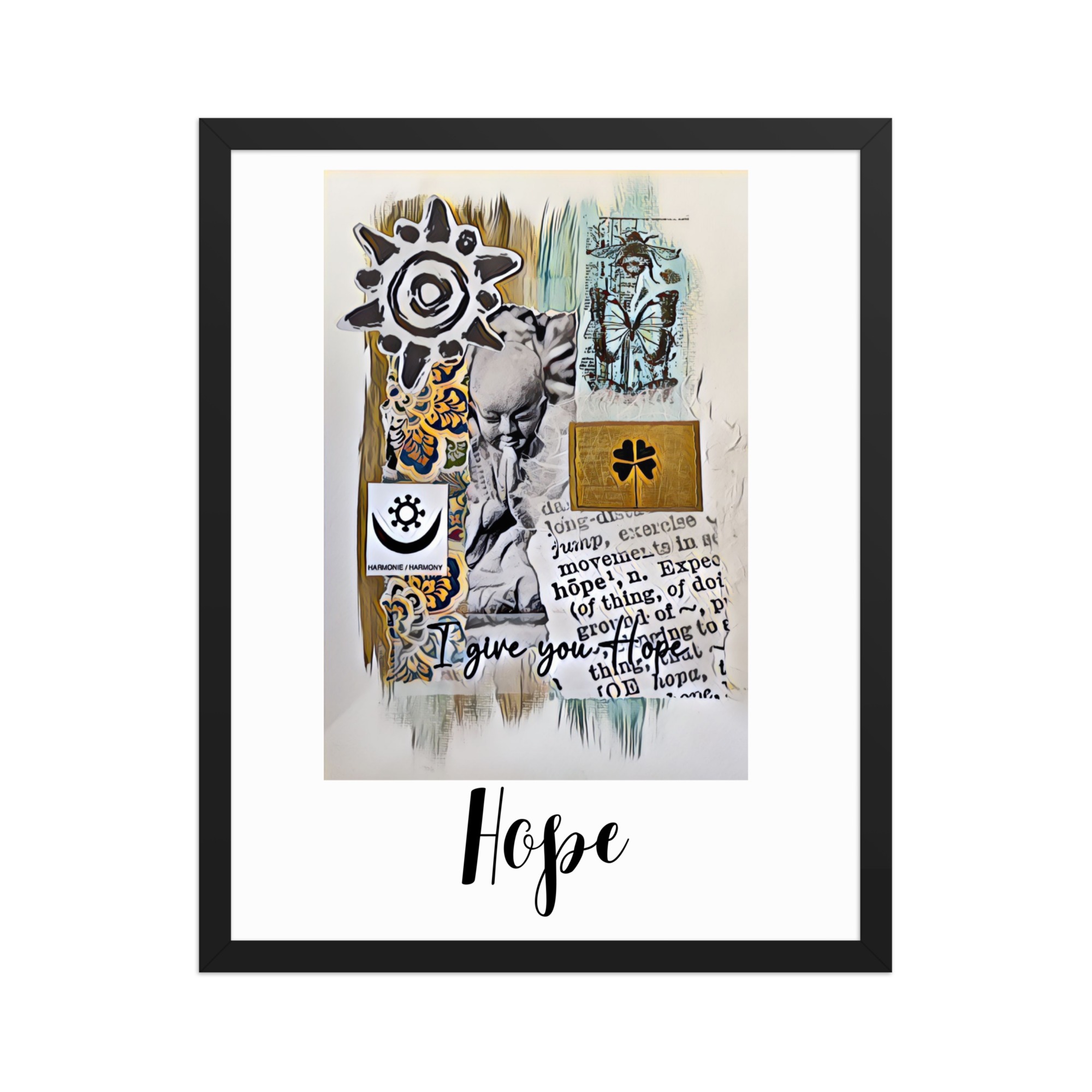 Framed Poster: "Hope" - Image 3