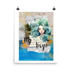 Unframed Poster: "Virgo"