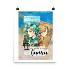 Unframed Poster: "Gemini"