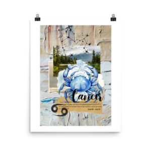 Unframed Poster: "Cancer"