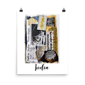 Unframed Poster: "India"