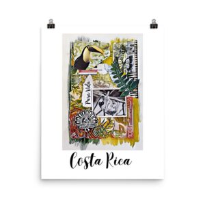 Unframed Poster: "Costa Rica"