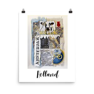 Unframed Poster: "Holland"