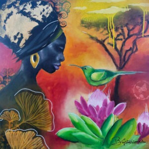 Canvas Print: "Africa dream of gold"