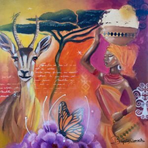 Canvas Print: "African Peace"