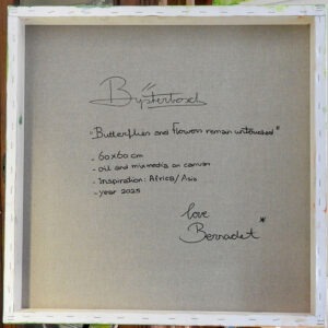 “Butterflies and Flowers Remain Untouched” (Original) - Thumbnail Image 3
