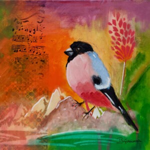 Canvas Print: "Little Lucky Bird 1"