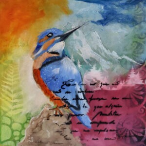 Canvas Print: "Little Lucky Bird 2"