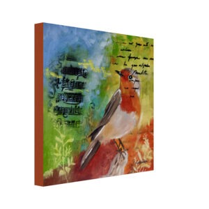 Canvas Print: "Little Lucky Bird 3" - Thumbnail Image 2