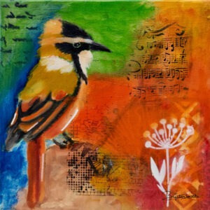 Canvas Print: "Little Lucky Bird 5"