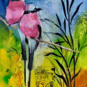 Canvas Print: "Little Lucky Bird 7"