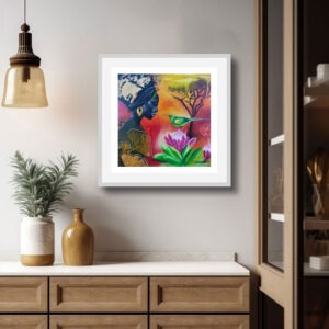 Fine Art Poster: "Africa dream of gold" - Thumbnail Image 3