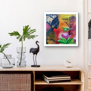 Fine Art Poster: "Africa dream of gold" - Thumbnail Image 2