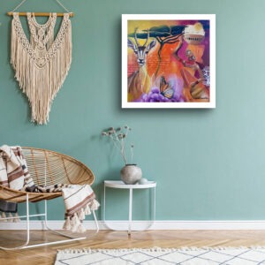 Fine Art Poster: "African Peace" - Thumbnail Image 2