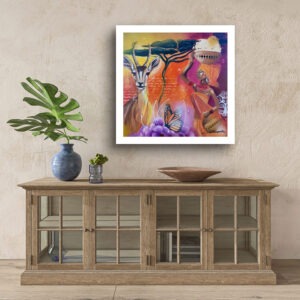 Fine Art Poster: "African Peace" - Thumbnail Image 3