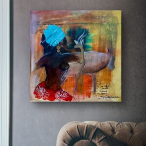 Canvas Print: "Dance with the animals" - Thumbnail Image 4