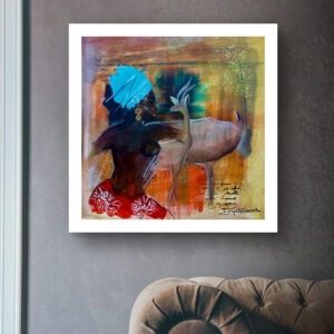 Fine Art Poster: "Dance with the animals" - Thumbnail Image 3