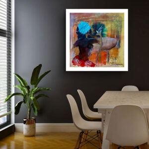 Fine Art Poster: "Dance with the animals" - Thumbnail Image 2