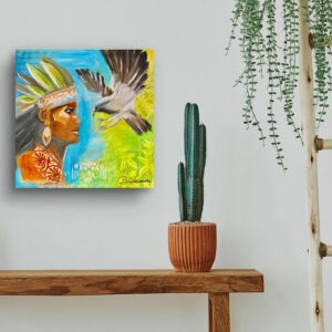 Canvas Print: "Fighters become friends" - Thumbnail Image 3