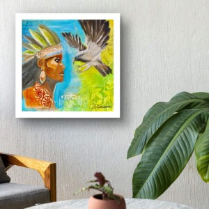 Fine Art Poster: "Fighters become friends" - Thumbnail Image 2