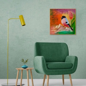 Canvas Print: "Little Lucky Bird 1" - Thumbnail Image 3