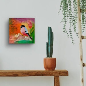 Canvas Print: "Little Lucky Bird 1" - Thumbnail Image 4