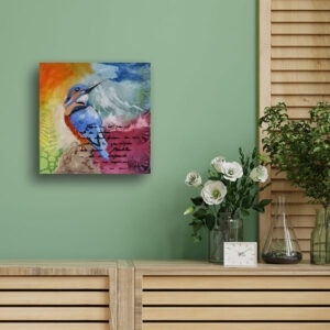 Canvas Print: "Little Lucky Bird 2" - Thumbnail Image 3