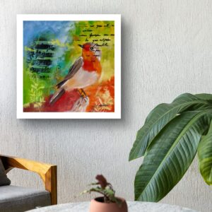 Fine Art Poster: "Little Lucky Bird 3" - Thumbnail Image 2