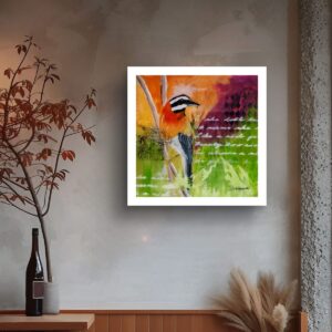 Fine Art Poster: "Little Lucky Bird 4" - Thumbnail Image 2