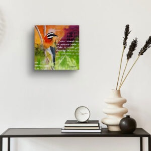 Canvas Print: "Little Lucky Bird 4" - Thumbnail Image 3