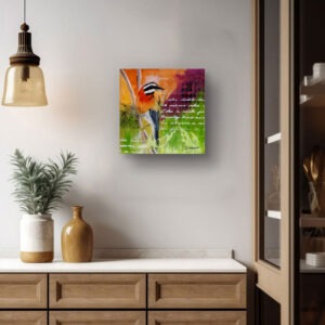 Canvas Print: "Little Lucky Bird 4" - Thumbnail Image 4