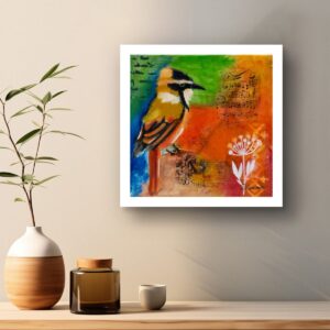 Premium Semi-Glossy Paper Poster: "Little Lucky Bird 5" - Thumbnail Image 3