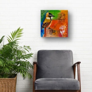 Canvas Print: "Little Lucky Bird 5" - Thumbnail Image 3