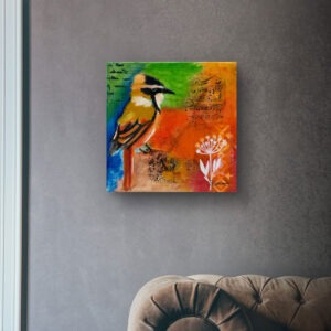 Canvas Print: "Little Lucky Bird 5" - Thumbnail Image 4