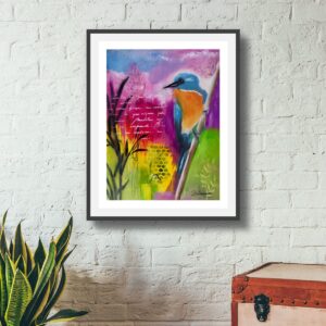 Fine Art Poster: "Little Lucky Bird 6" - Thumbnail Image 2