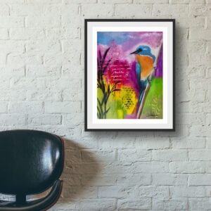Fine Art Poster: "Little Lucky Bird 6" - Thumbnail Image 3
