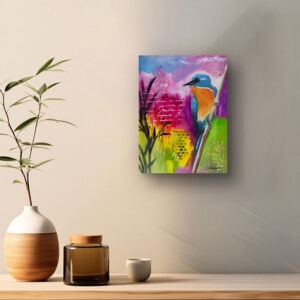Canvas Print: "Little Lucky Bird 6" - Thumbnail Image 3